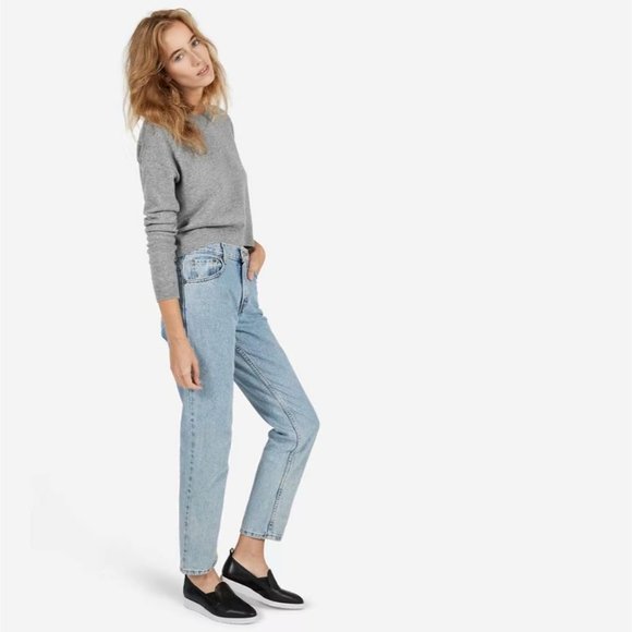 Everlane The Leather Street Shoe in Black New Womens Wedge Loafer - Picture 3 of 13